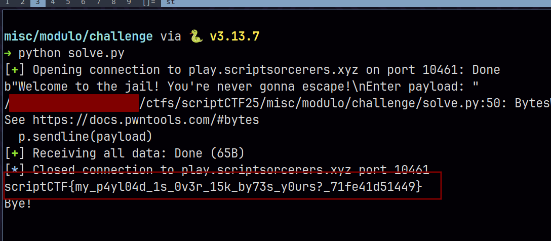 delivering exploit script