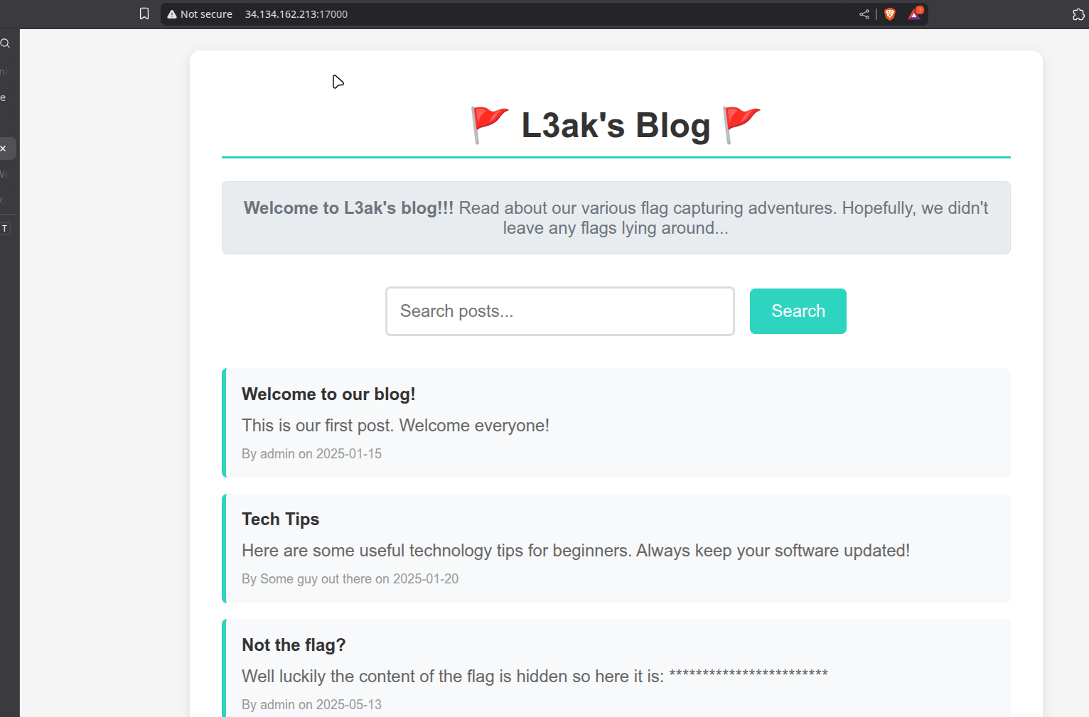 web application showcase